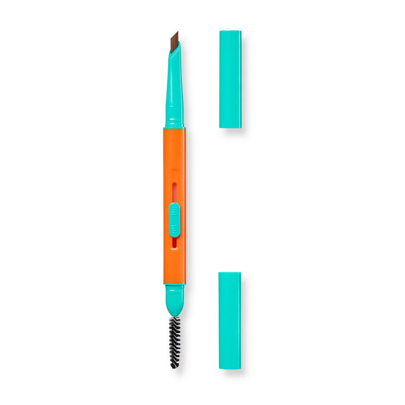 Trouble Maker Feral Brow Blade Pen Medium Brown, wenkbrauwpen voor het creëren van fijne haartjes