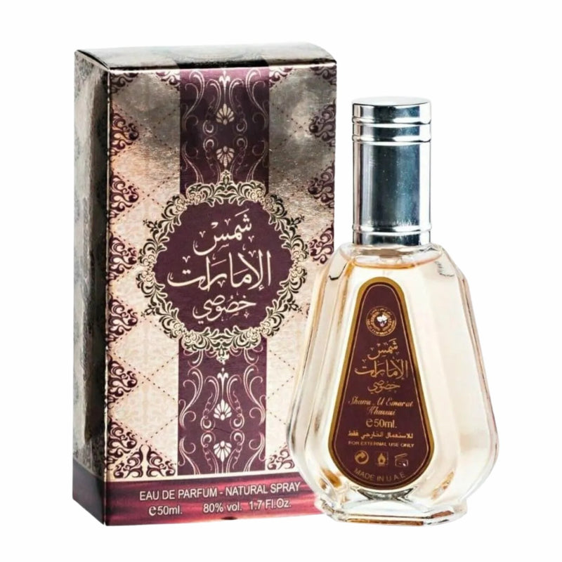 Ard Al Zaafaran Shams Al Emarat Khususi Eau de Parfum, 50 ml oosterse geur, foto 2 van 2