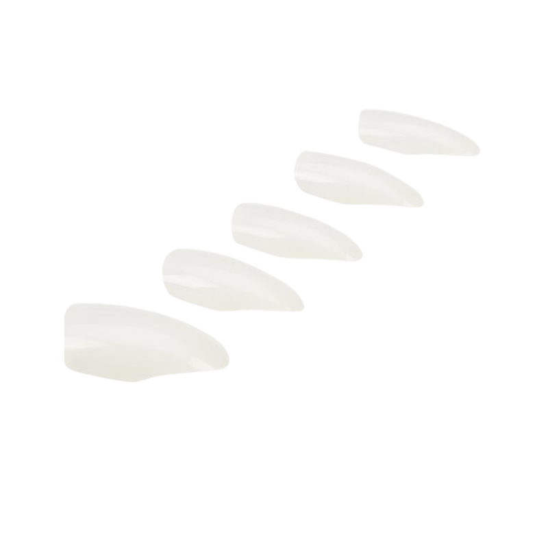 Ardell Nail Addict Press-on Nails Natural Stiletto, verpakking op witte achtergrond