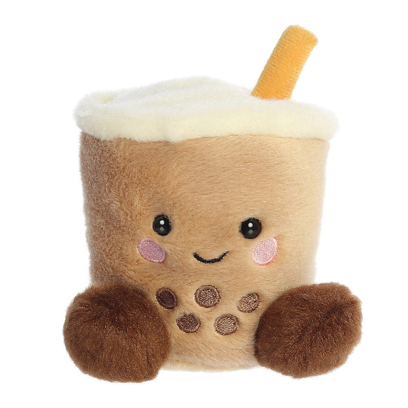 Aurora World Palm Pals Milky Tea Boba, zachte boba thee knuffel