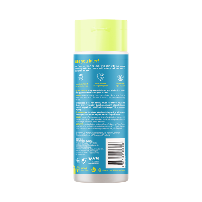 B.fresh Why So Salty Body Wash, diepreinigende body wash met zeezout, foto 2 van 2