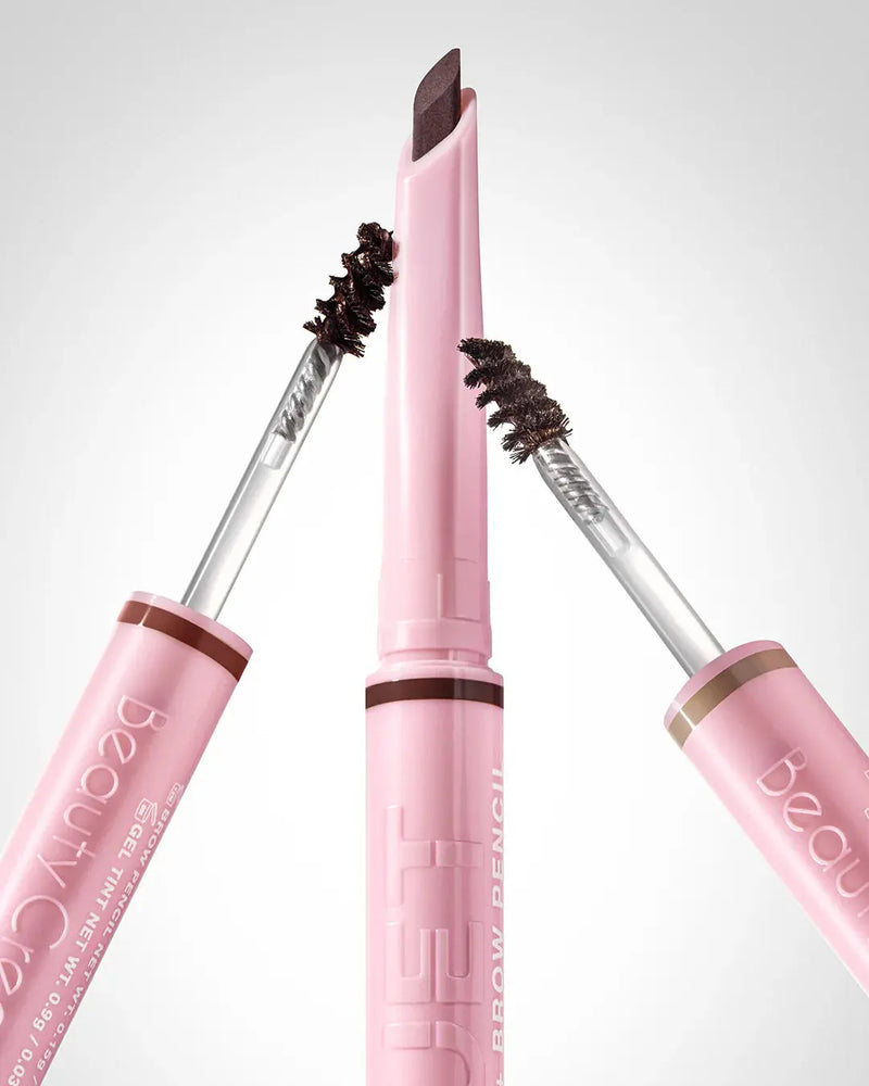 Beauty Creations Duet Gel Tint & Brow Pencil Blonde, wenkbrauwpotlood en getinte gel in één.