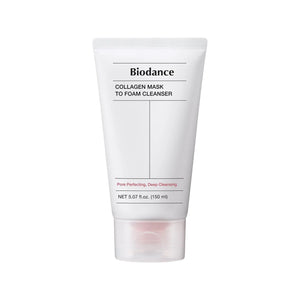 Collagen Mask To Foam Cleanser