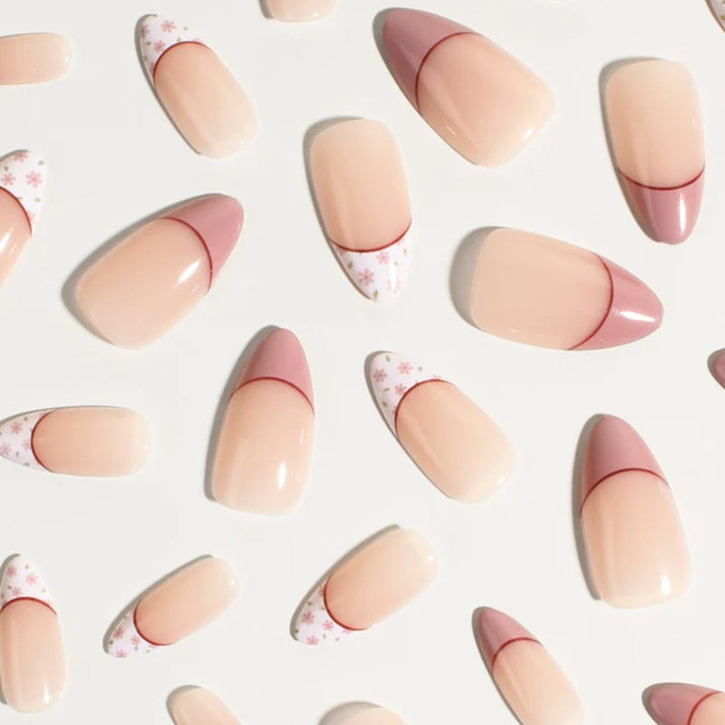 Bonmuz Press-On Nails Mulberry Bloom