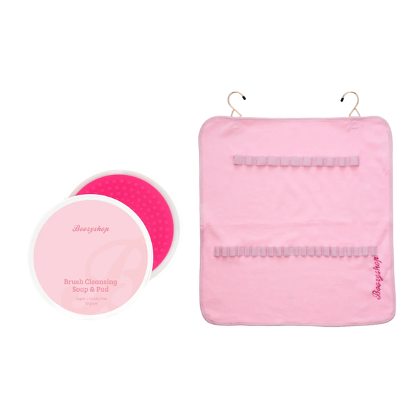 Boozyshop Brush Care Set, complete set voor kwastenreiniging en -verzorging