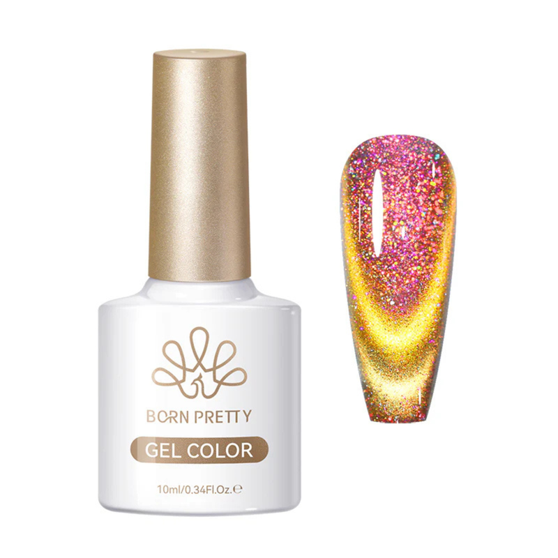 Born Pretty Reflective Glass Cat Magnetic Gel MY117