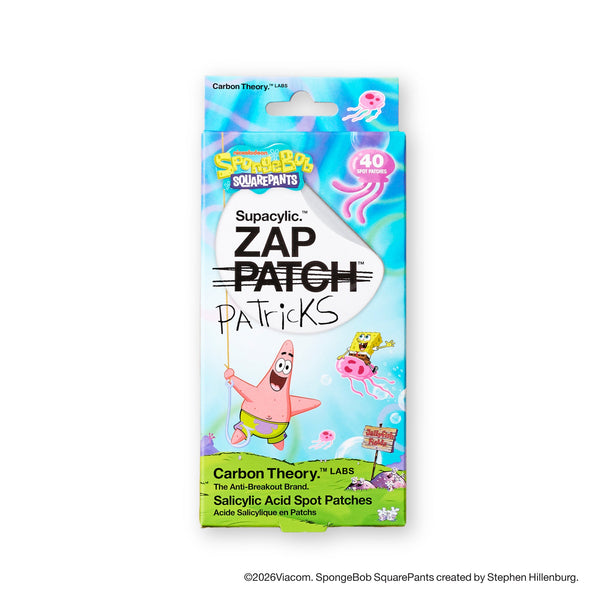 Carbon Theory X Spongebob Squarepants Zap Patricks Hydrocolloid Spot Patches 40 Pack 1