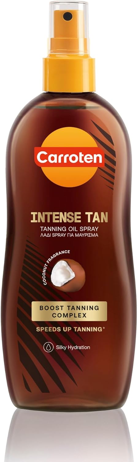 Carroten Intensive Tanning Oil Spray Accelerator SPF0 Coconut