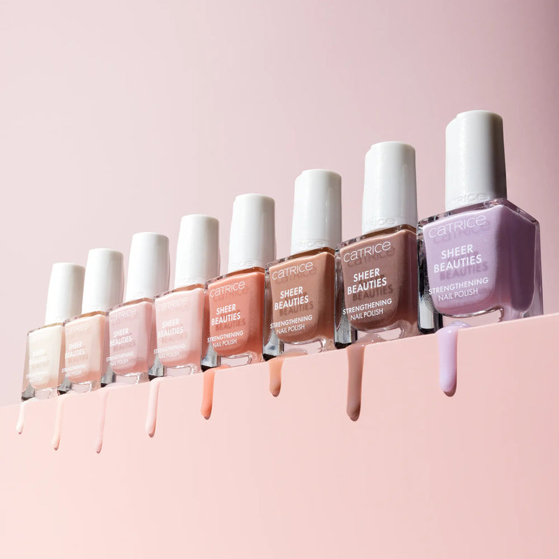 Catrice Sheer Beauties Strengthening Nail Polish 020 Roses Are Rosy