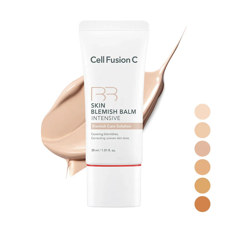 Cell Fusion C Skin Blemish Balm Intensive Mocha, foundation met egale finish, foto 8 van 8