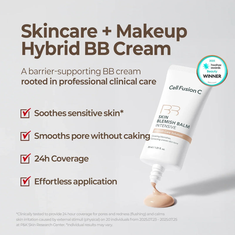 Cell Fusion C Skin Blemish Balm Intensive Signature Beige, egaliserende BB cream, foto 6 van 8