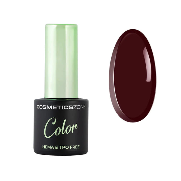 Cosmetics Zone Hypoallergenic Hybrid UV/LED Gel Polish Midnight Plum 207