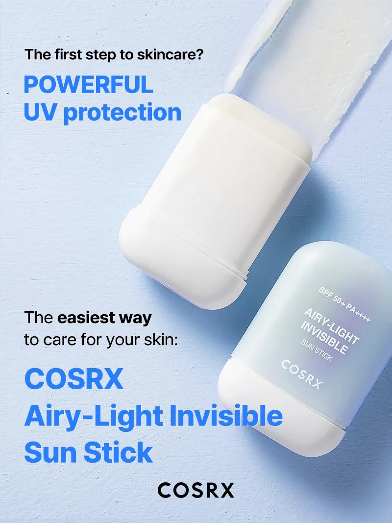 COSRX Airy-Light Invisible Sun Stick