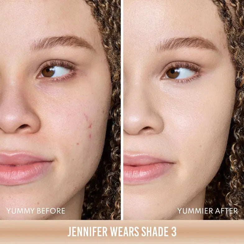 Danessa Myricks Beauty Yummy Skin Serum Skin Tint 3, hydraterende skin tint met lichte dekking, foto 2 van 6