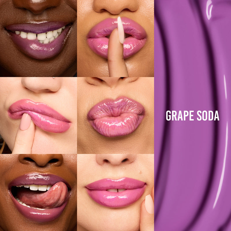 Danessa Myricks Beauty Glosswork 4d Ultra Shine Plumping Gloss Grape Soda