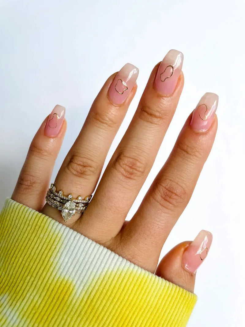 Deco Beauty Nail Art Stickers Golden Hour