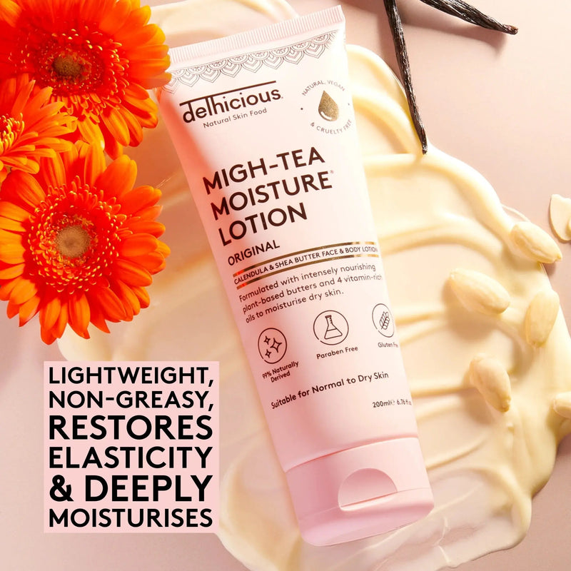 Delhicious Migh-Tea Moisture Face & Body Daily Lotion