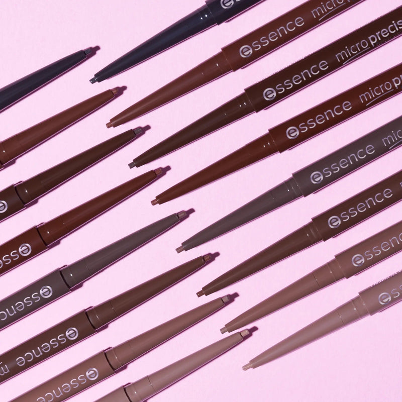 Essence Micro Precise Brow Pencil 01 Cool Blonde, ultra-dun wenkbrauwpotlood, foto 5 van 5