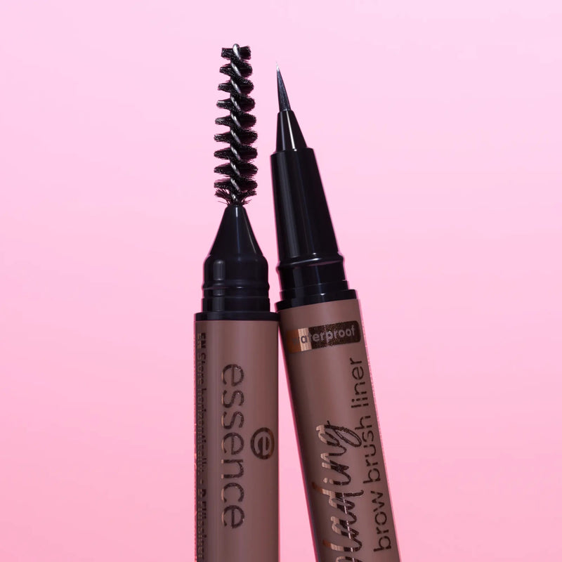 Essence Microblading Brow Brush Liner 01 Soft Blonde, vloeibare wenkbrauwliner, foto 5 van 6