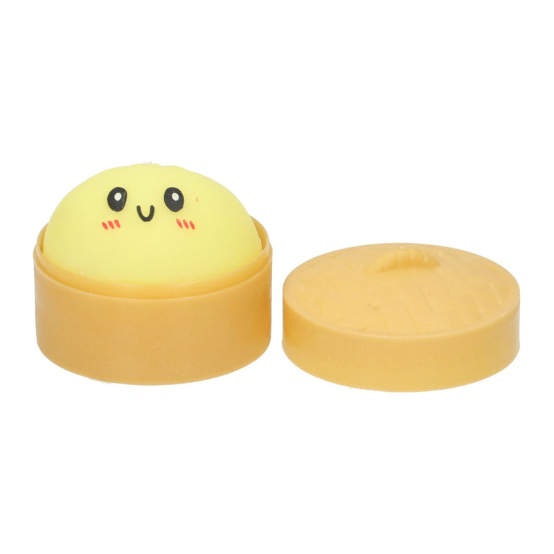 Squishy Flour Dumplings Squishy, zacht knijpfiguur in dumplingvorm