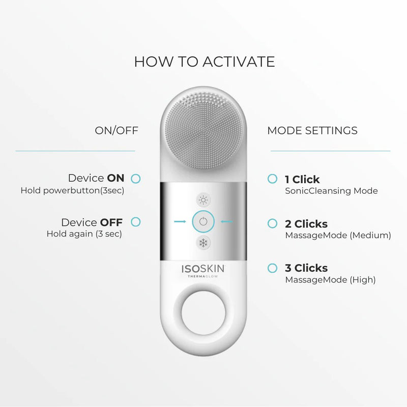 Isoclean ThermaGlow The 4-in-1 Professional Facial Tool