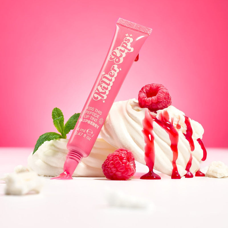 Killer Lips Kiss This Peptide Lip Tint Raspberry