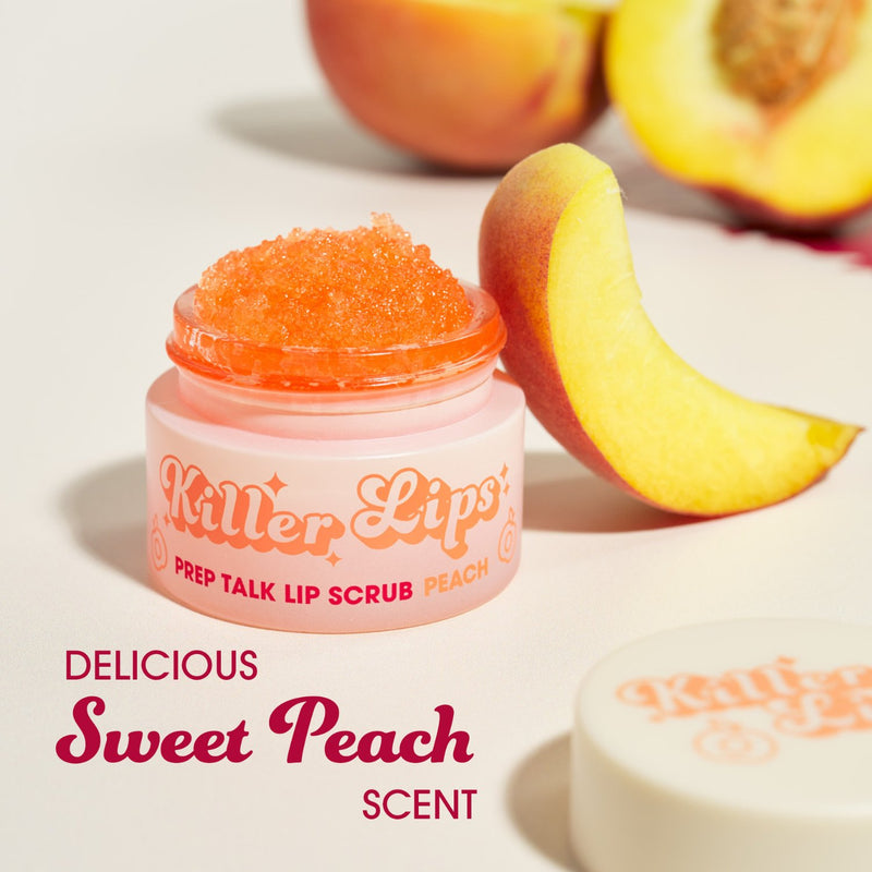 Killer Lips Prep Talk Lip Scrub Peach