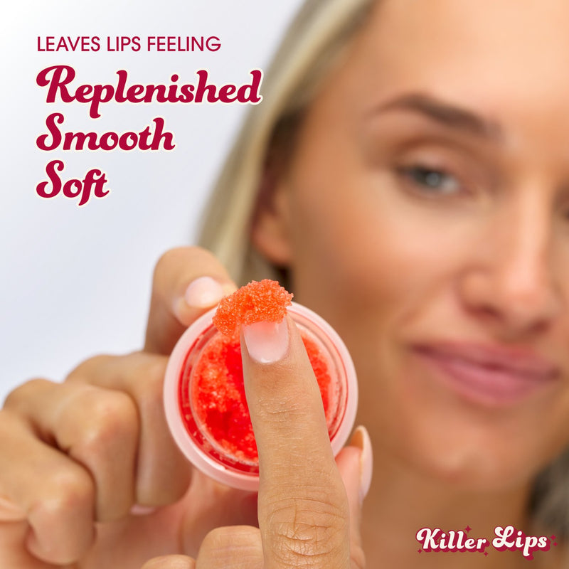 Killer Lips Prep Talk Lip Scrub Strawberry