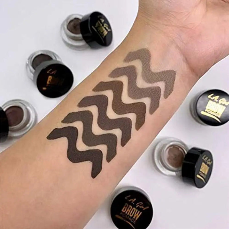 LA Girl Brow Pomade Soft Brown, romige wenkbrauw pomade voor gedefinieerde brows