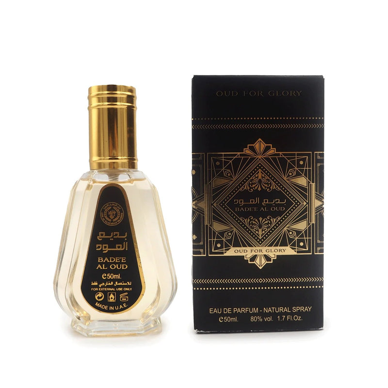Lattafa Ard Al Zaafaran Badee Al Oud Eau de Parfum, unisex geur met oud en kruidige noten, foto 2 van 2