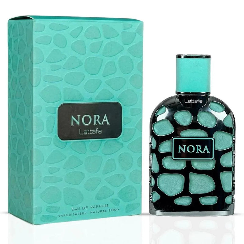 Lattafa Nora Eau de Parfum, verfijnde uniseksgeur met frisse en kruidige noten, foto 2 van 2