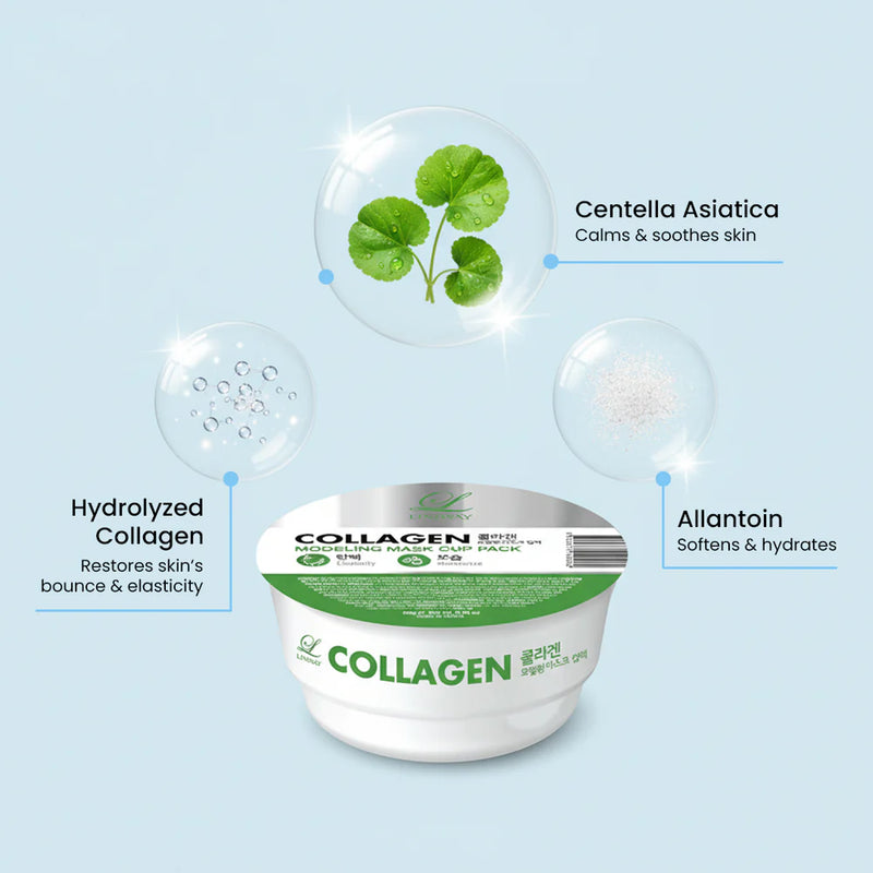 Lindsay Modeling Mask Cup Pack Collagen