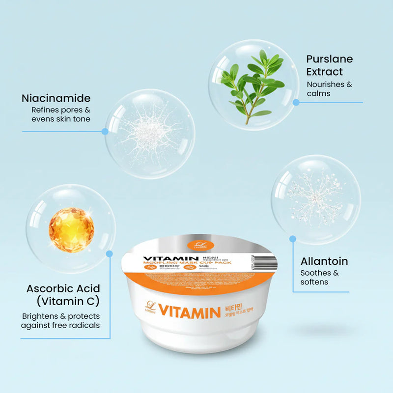 Lindsay Modeling Mask Cup Pack Vitamin