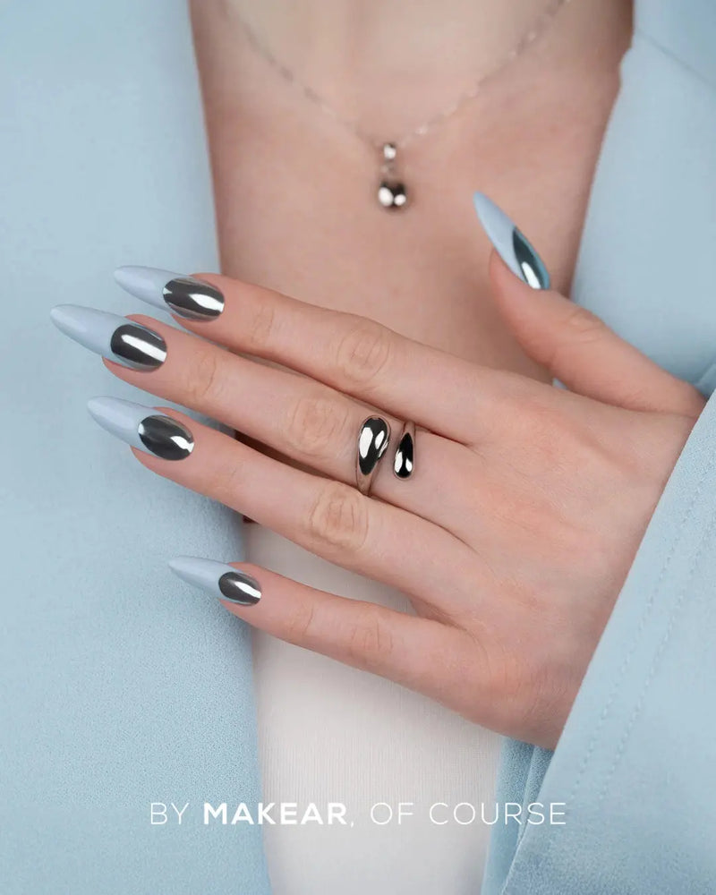 Makear Liquid Effect Nail Dust Chrome SFX Blue