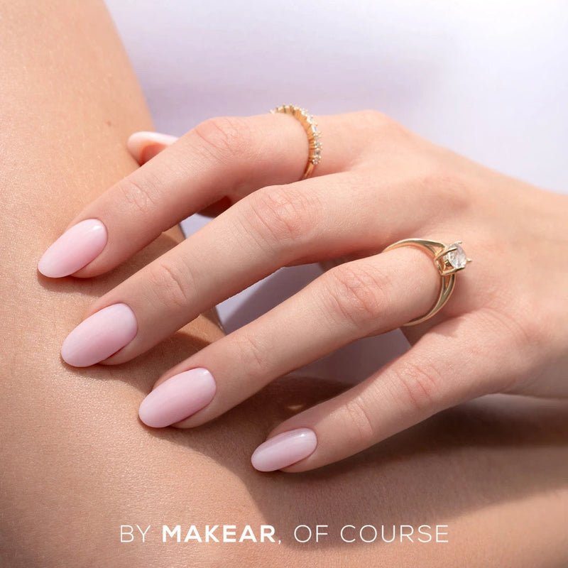 Makear UV Gel Polish 603, zachtroze semi-transparante gellak