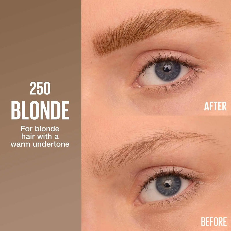 Maybelline Brow Insert 01 Blonde, 2-in-1 wenkbrauwtool, foto 2 van 9