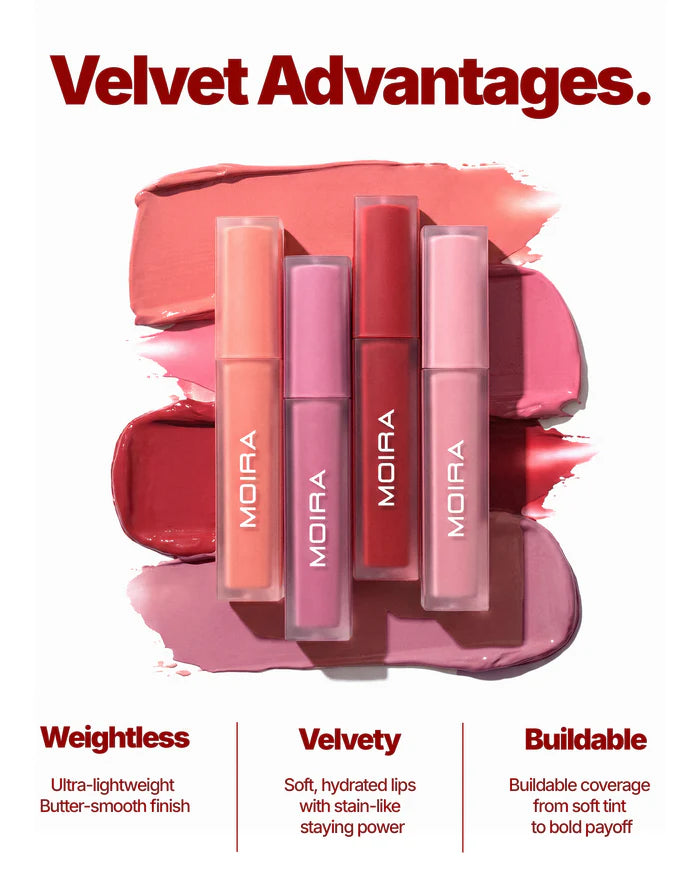 Moira Velvet Air Lip Tint 011 Mulled Wine