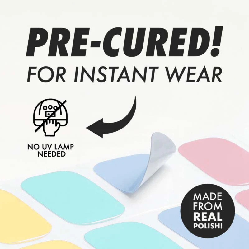 MoYou London Non-UV Gel Wraps Icy Luxe