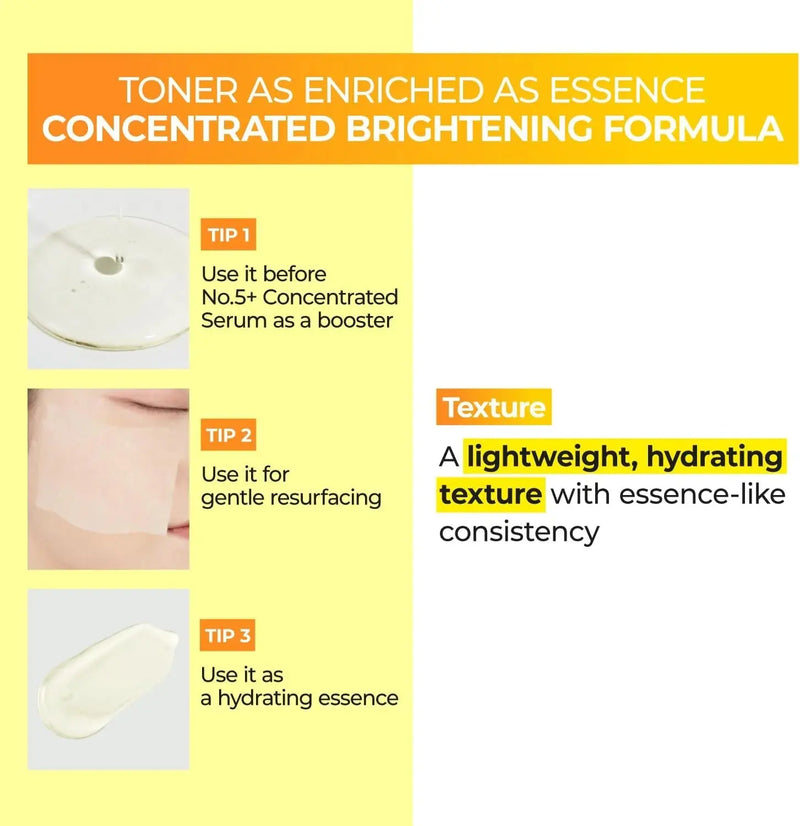 Numbuzin No.5 Vitamin Boosting Essential Toner