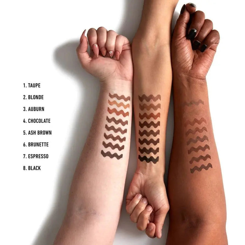 NYX Professional Makeup Micro Brow Pencil Taupe, wenkbrauwpotlood met spoolie, foto 2 van 4