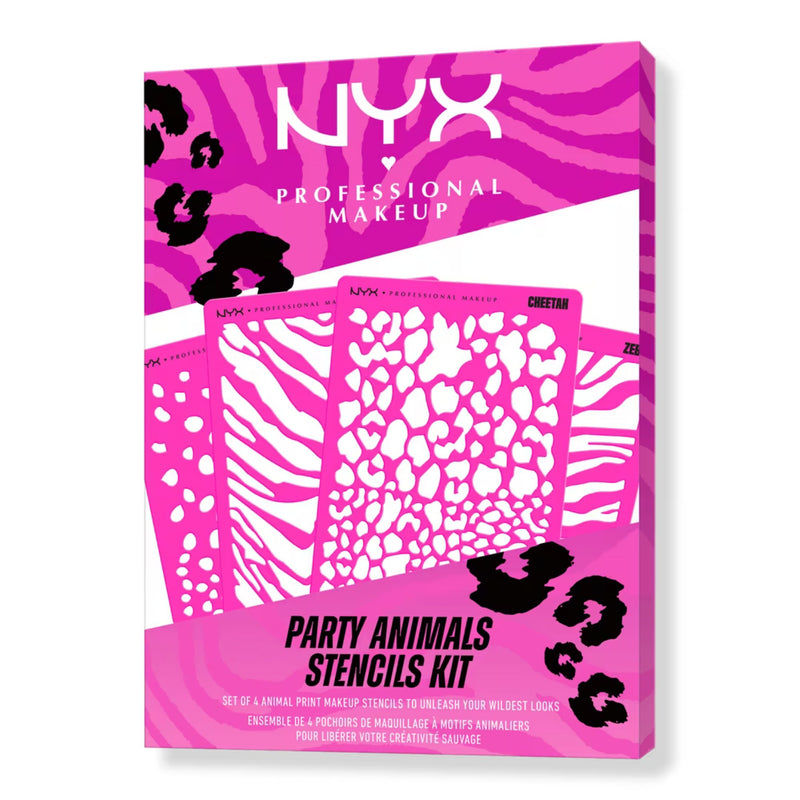 NYX Professional Makeup Party Animals Stencils Kit 4