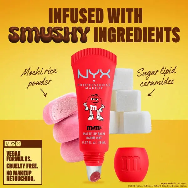 NYX Professional Makeup Smushy Matte Lip Balm M&M'S Surprize
