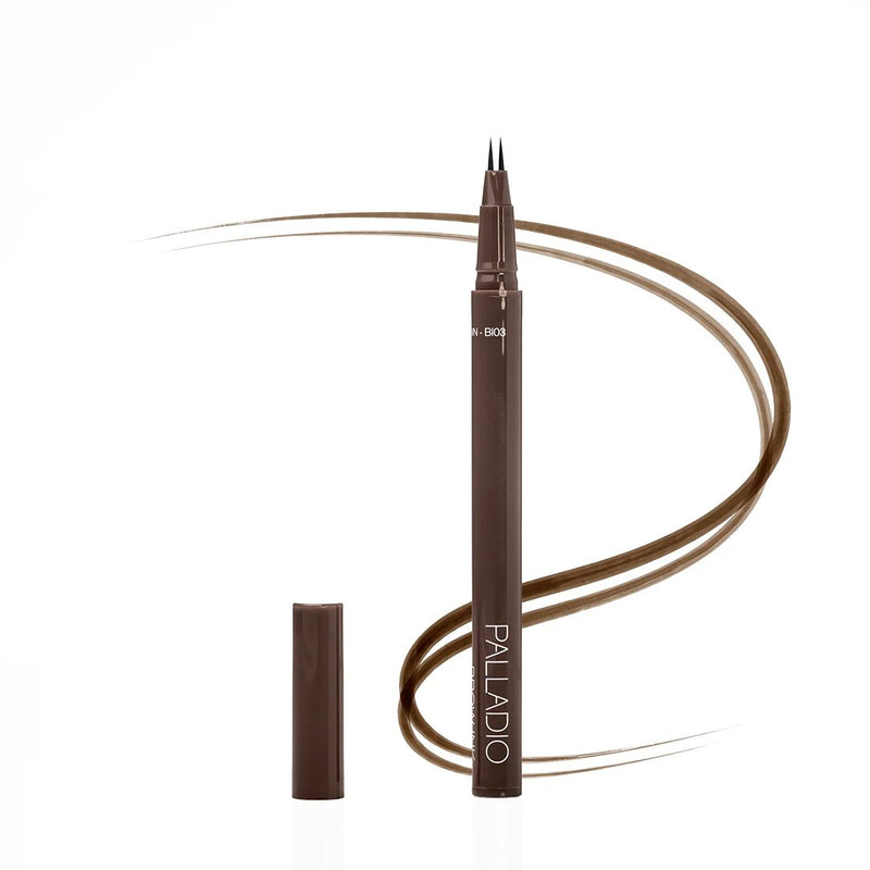 Palladio Beauty Brow Ink Micro Brow Pen Medium Brown 1