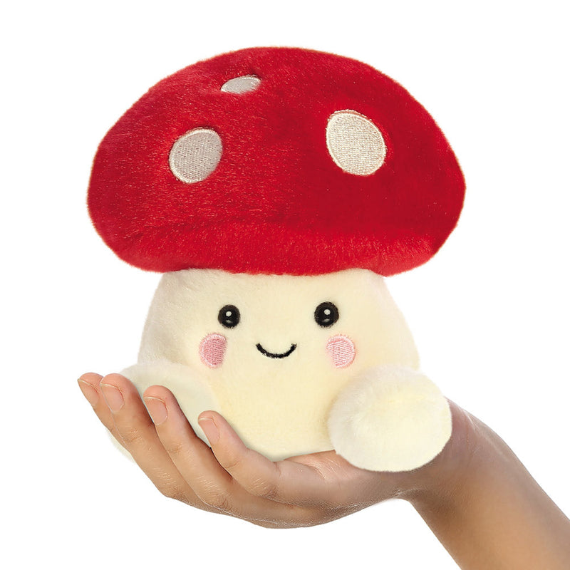 Aurora World Palm Pals Amanita Mushroom, zachte knuffel van 13 cm, foto 2 van 4