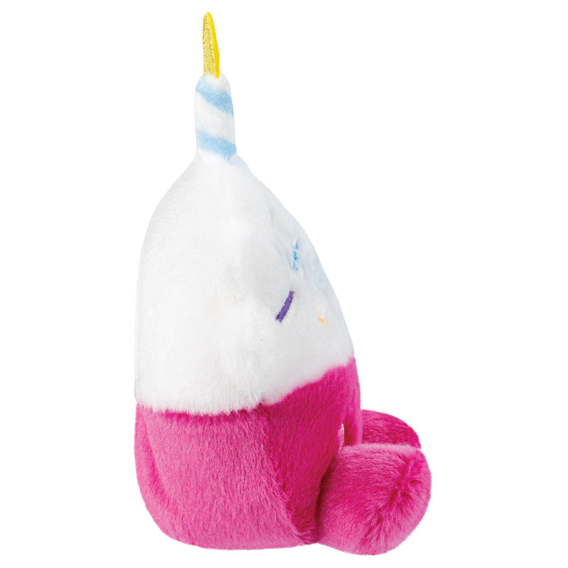 Aurora World Palm Pals Sparkle Birthday Cupcake, zacht knuffeltje in cupcakevorm, foto 3 van 4