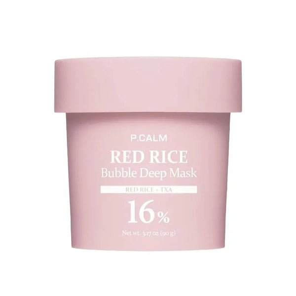 P.Calm Red Rice Bubble Deep Mask