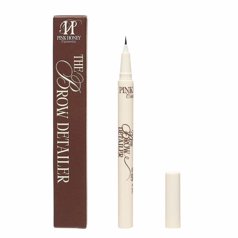 Pink Honey The Brow Detailer Medium Brown, wenkbrauwpotlood voor gedefinieerde wenkbrauwen
