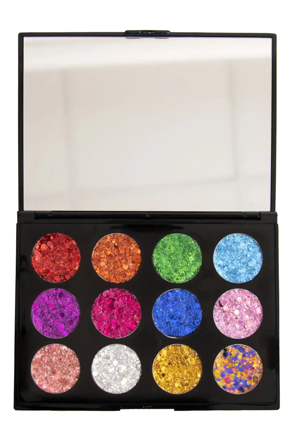 PXP Professional Colours Palette L'été Pressed Chunky Glitter Cream