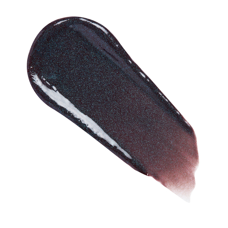Swatch van Poison Plum, donkerpaars met blauwgroene glinstering