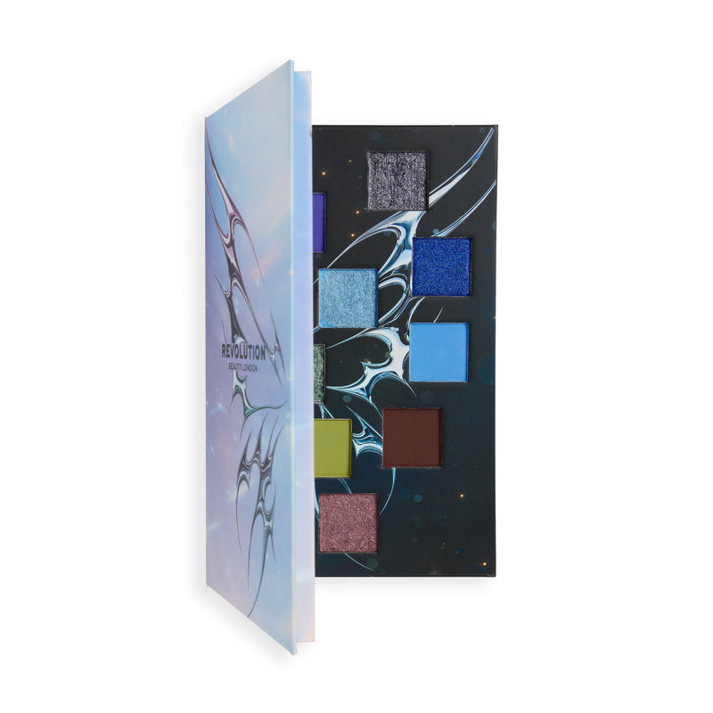 Pixie Wing Palette half opengeklapt, donkere kant